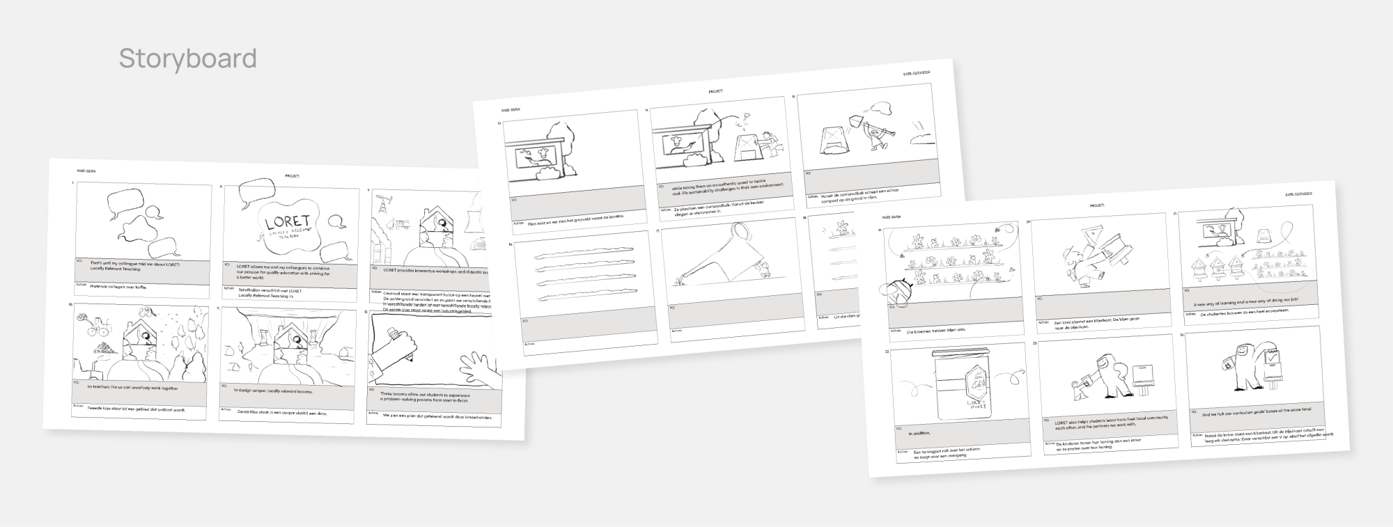 Storyboard Animatic 2D Explainer