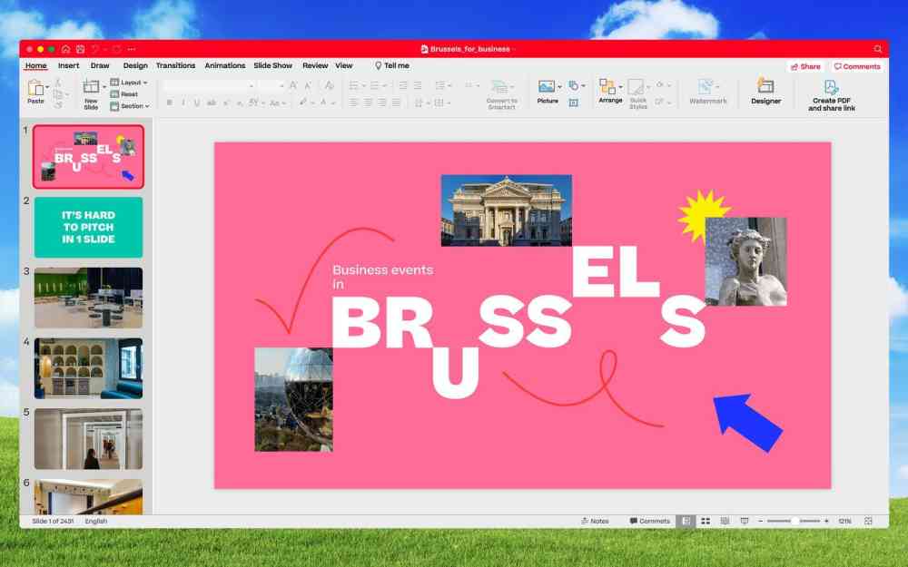 Visit Brussels - Motion Design for online campaign